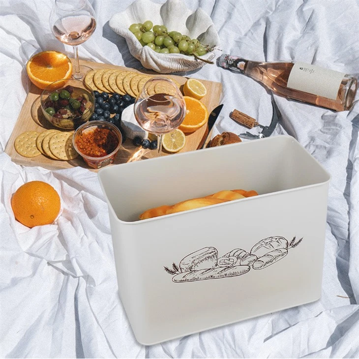 Bread Box With Bamboo Cutting Board Lid suppliers